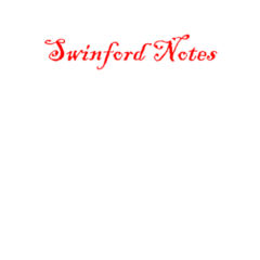 Swinford Notes October 31st 2018